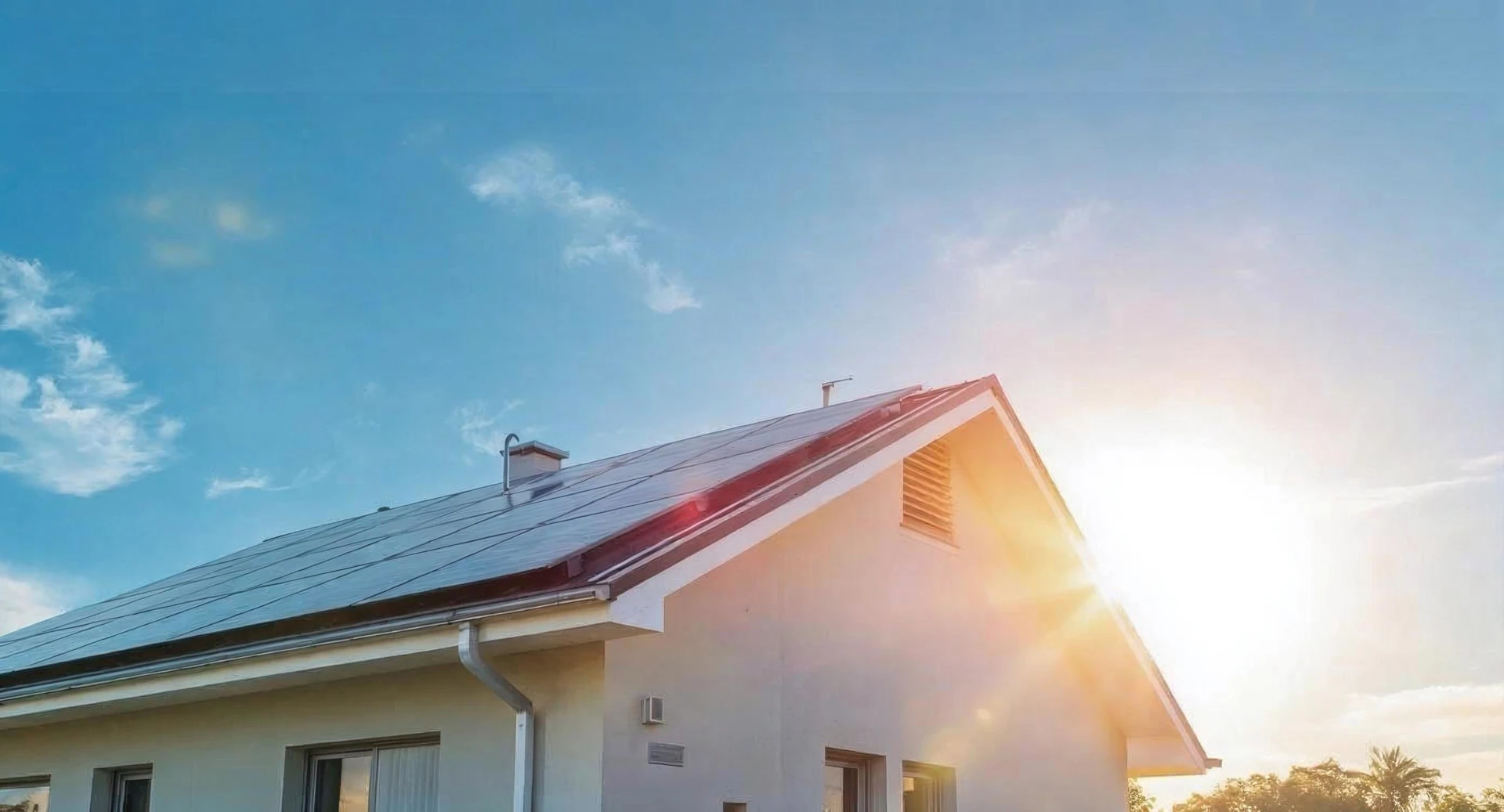 Aurinkopaneelit omakotitaloon